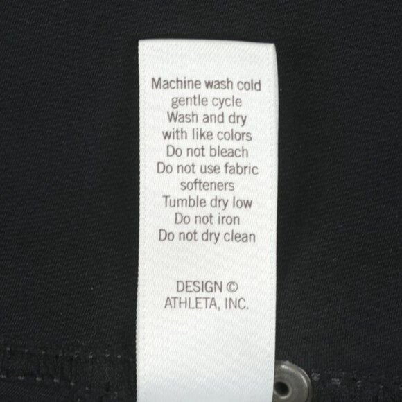 Athleta Bettona Women's Extra Small Black Knit Pull On Mid Rise Casual Skort - Picture 11 of 11